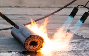 The Willows asphalt flat roofing repairs